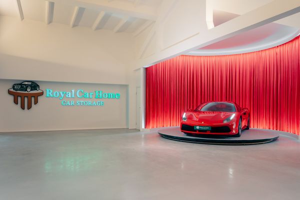 Ferrari Showroom Front View