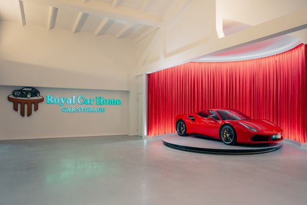 Ferrari Showroom Wide View
